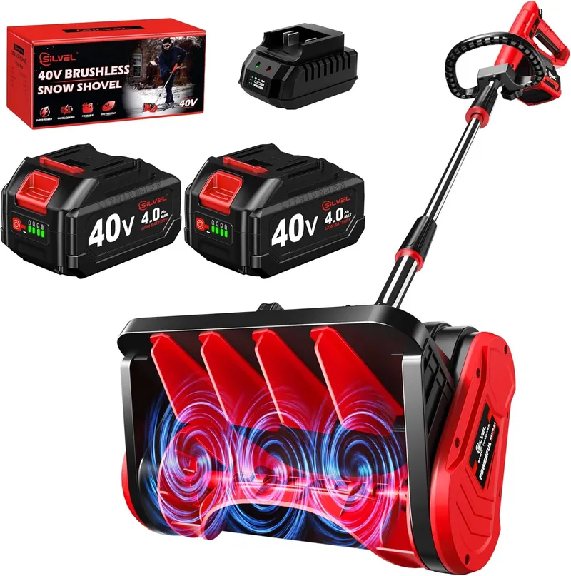 SILVEL 40V Cordless Snow Shovel