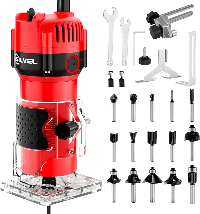 SILVEL Wood Router, 800W